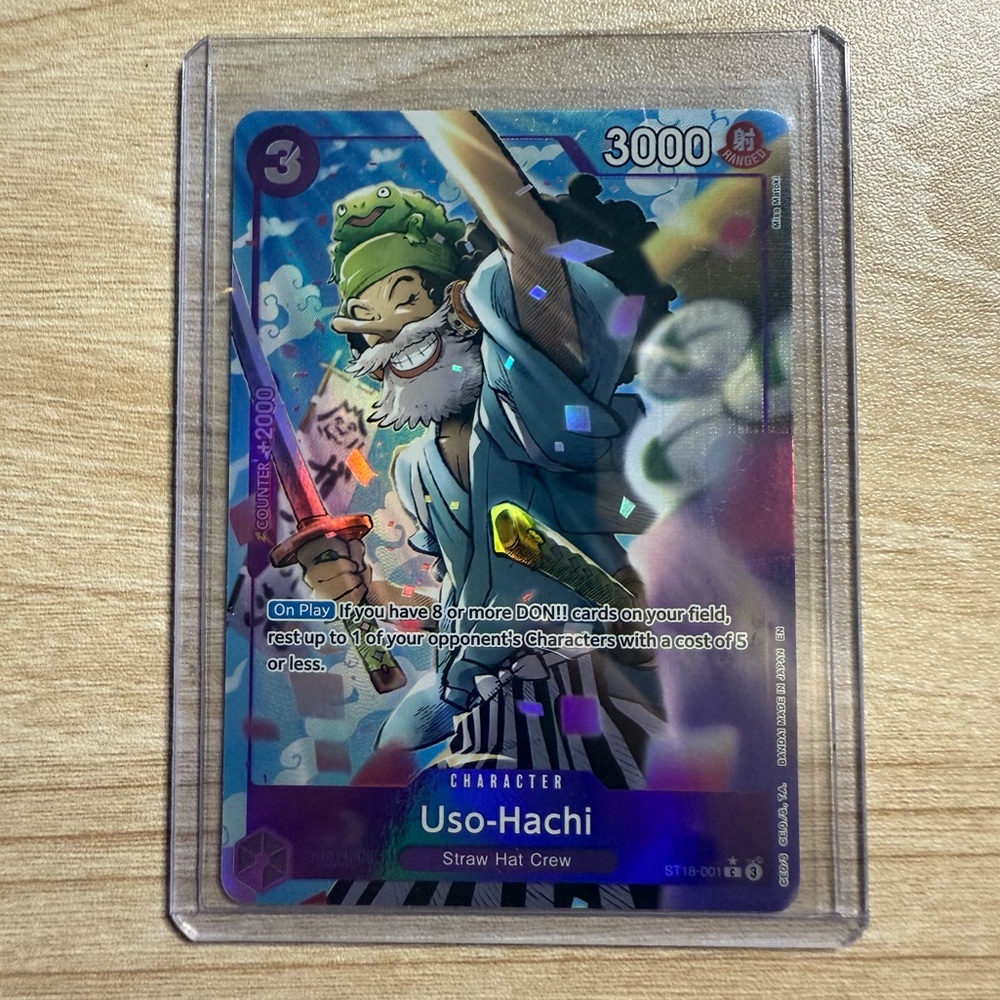 Uso-Hachi (Alternate Art) ST18-001 Premium Booster -The Best- Vol. 2 Foil